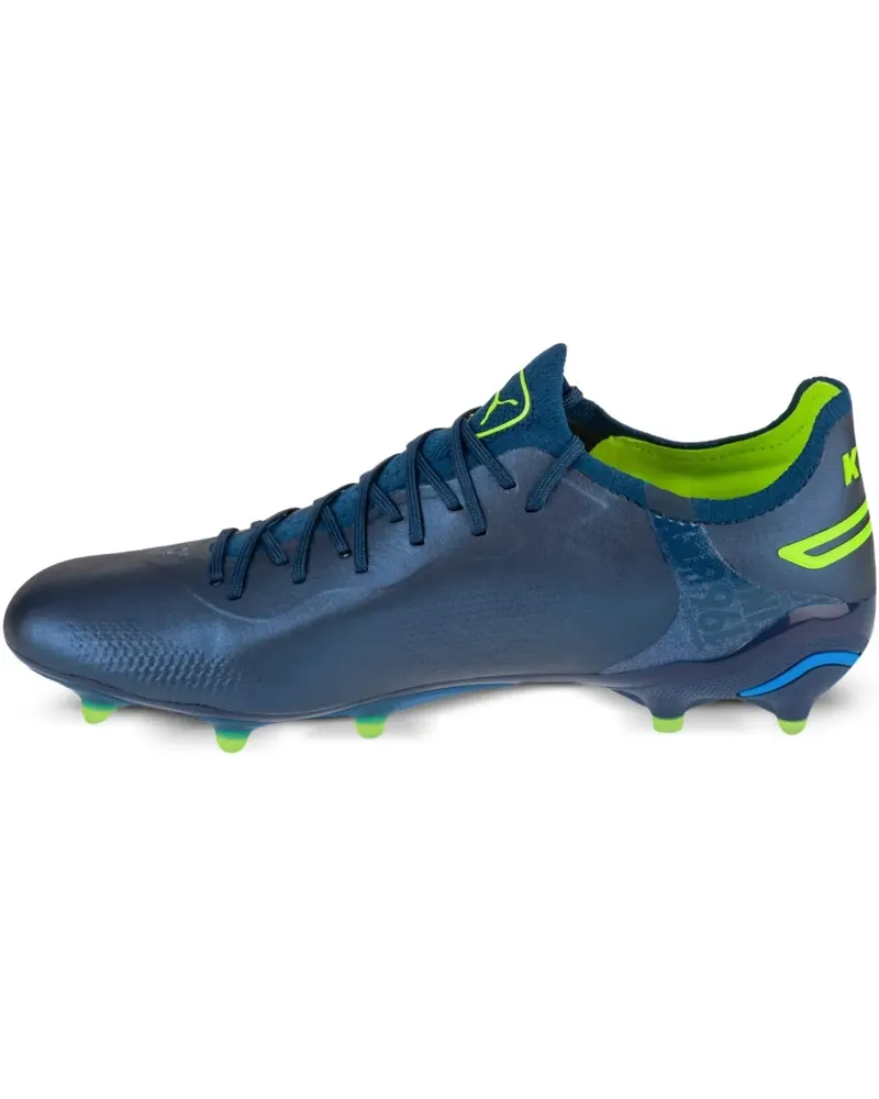 Puma King Ultimate "Persian Blue/White/Pro Green" Sneakers - Blau Blau