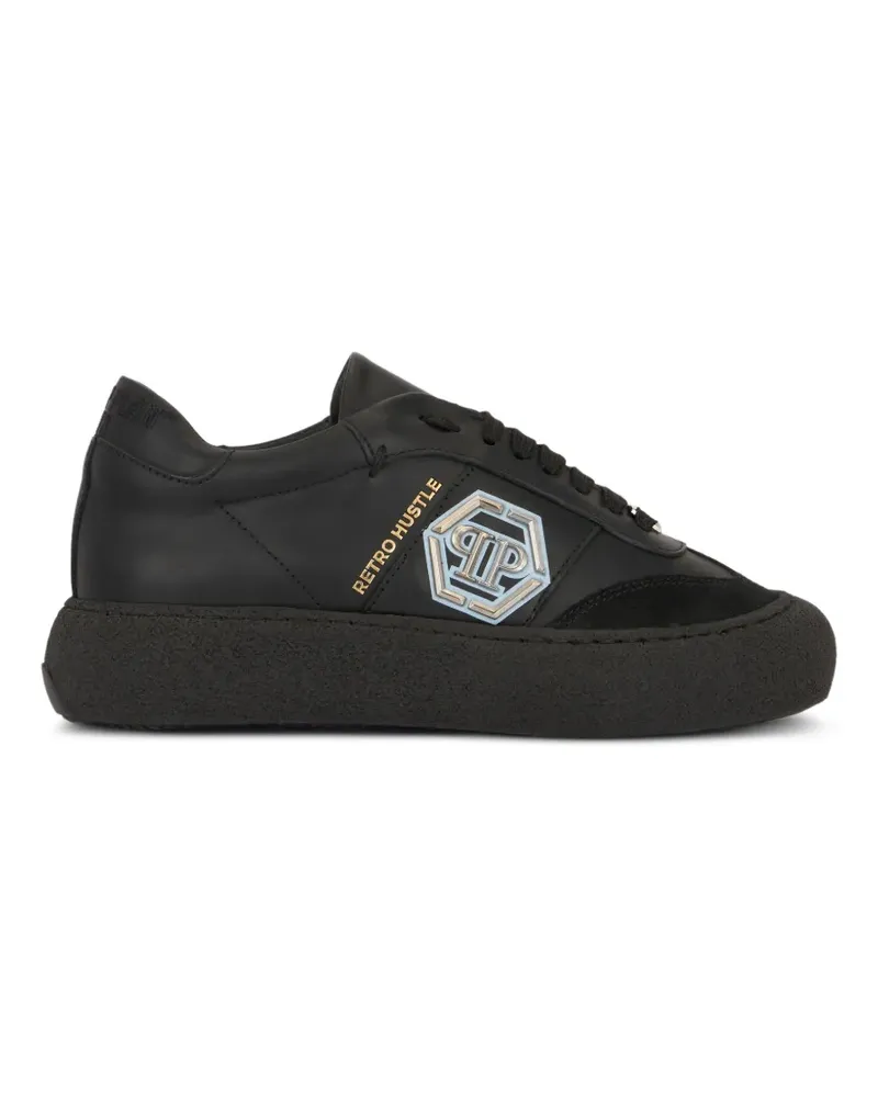 Philipp Plein Retro Hustle Sneakers - Schwarz Schwarz
