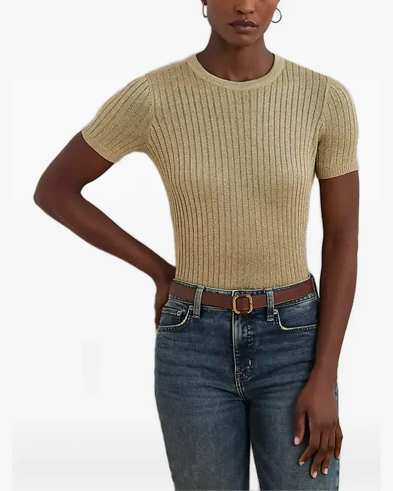 Ralph Lauren Vesta Strickoberteil - Gold Gold