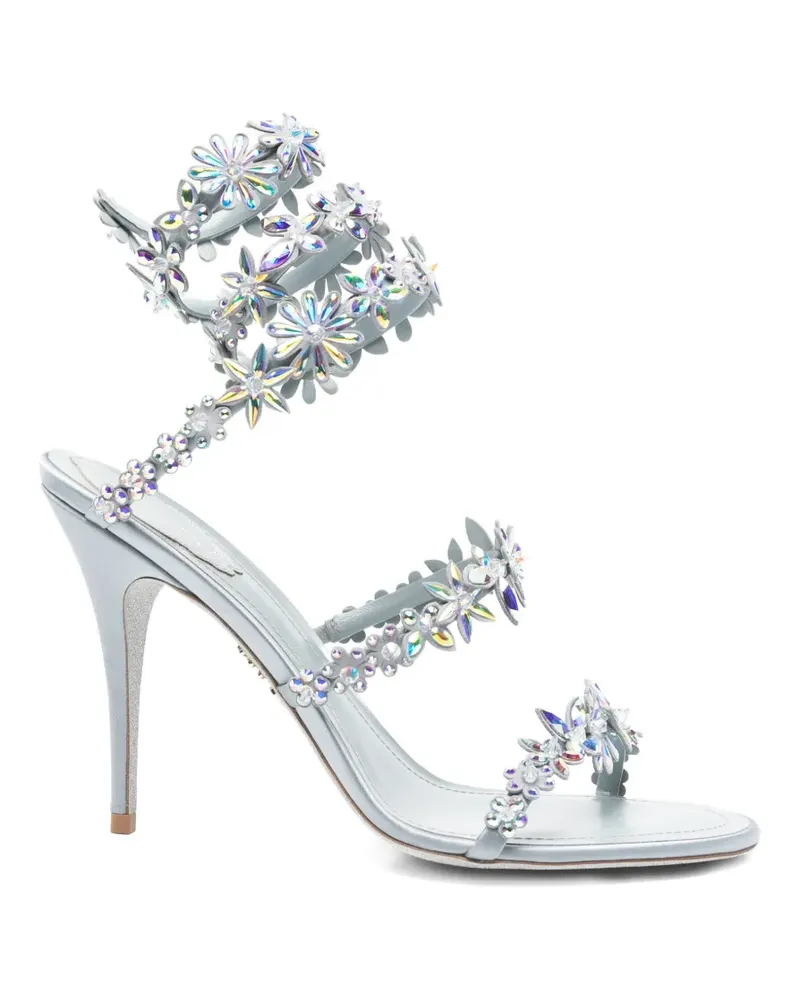 René Caovilla Verzierte Eva Sandalen - Blau Blau