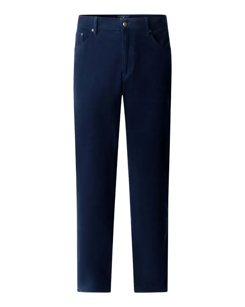 Hackett Trinity Moleskin Hose - Blau Blau