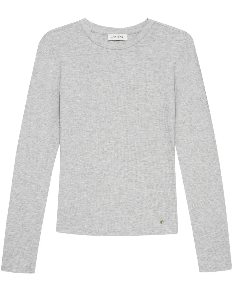 Anine Bing Jo T-Shirt - Grau Grau