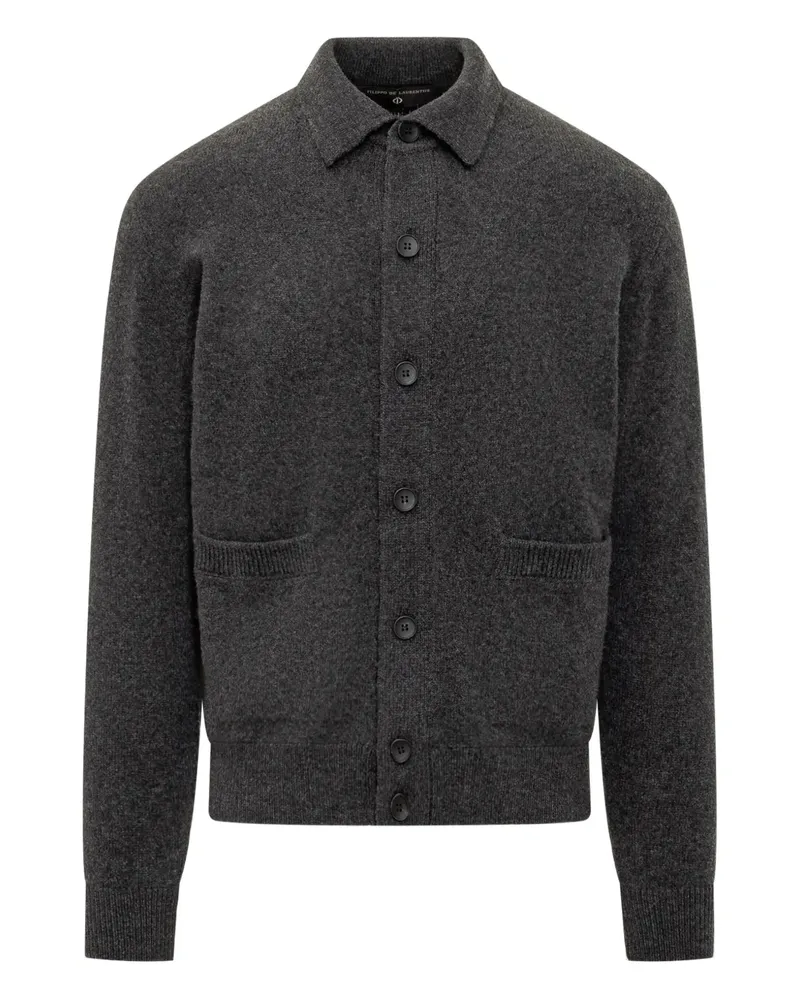 Filippo de Laurentiis button-fastening knitted shirt - Grau Grau