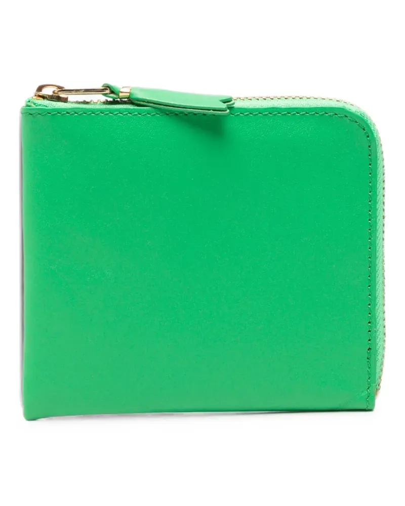 Comme des Garçons leather wallet - Grün Grün