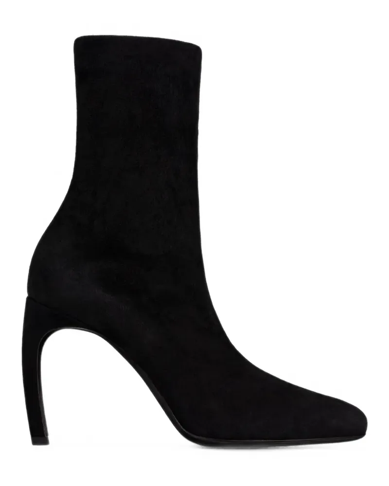 Victoria Beckham Harlow Stiefel aus Wildleder - Schwarz Schwarz