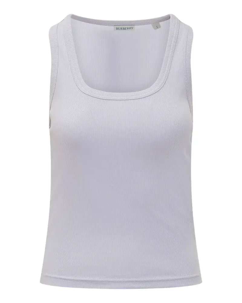 Burberry Festival ribbed tank top - Violett Violett