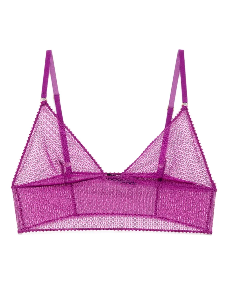Kiki De Montparnasse Gehäkelter BH - Violett Violett