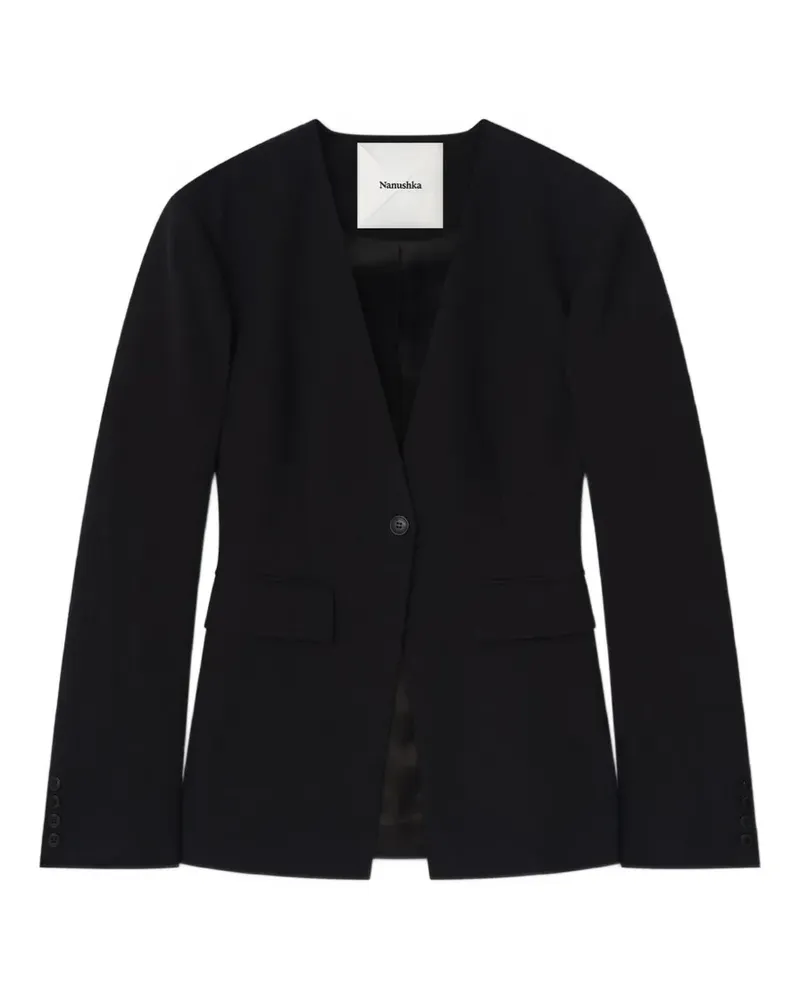 Nanushka Porset blazer - Schwarz Schwarz