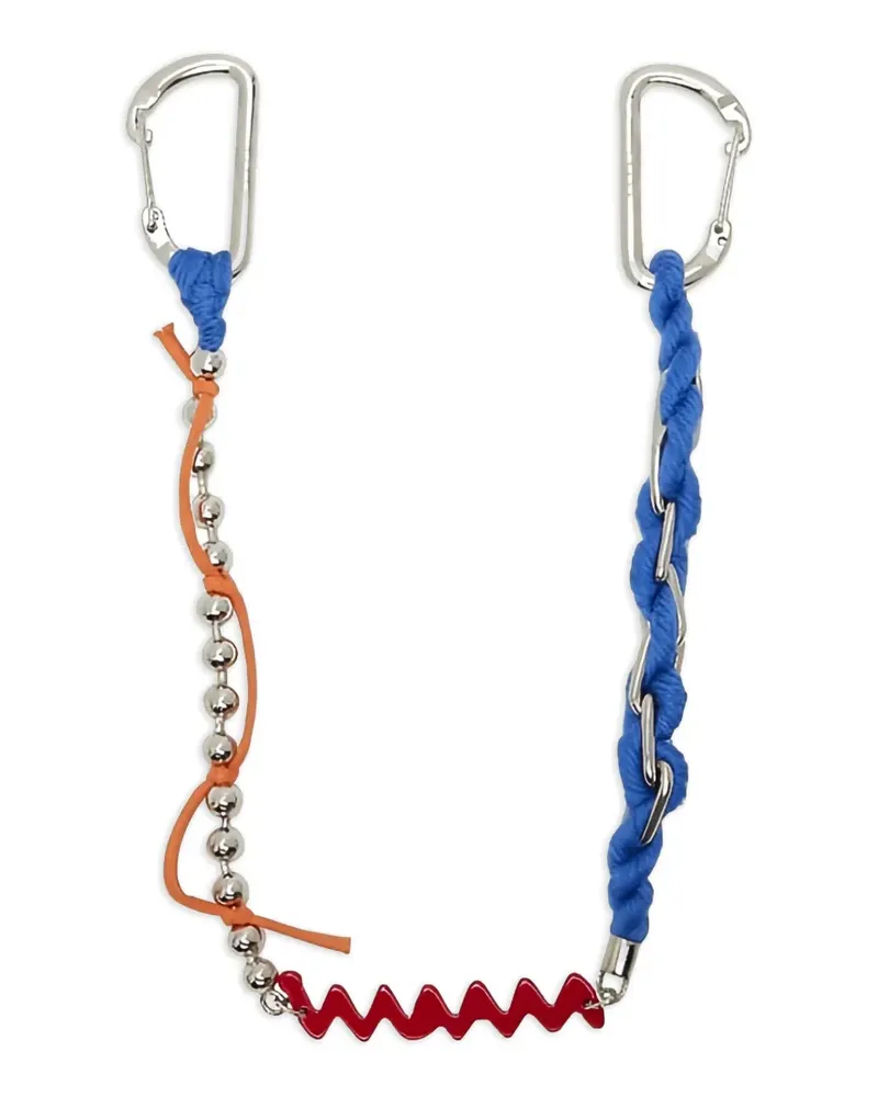 Marni Anhänger mit doppeltem Haken - Silber Silber