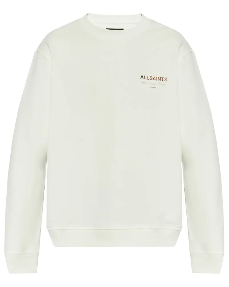 AllSaints Underground Sweatshirt - Weiß Weiß