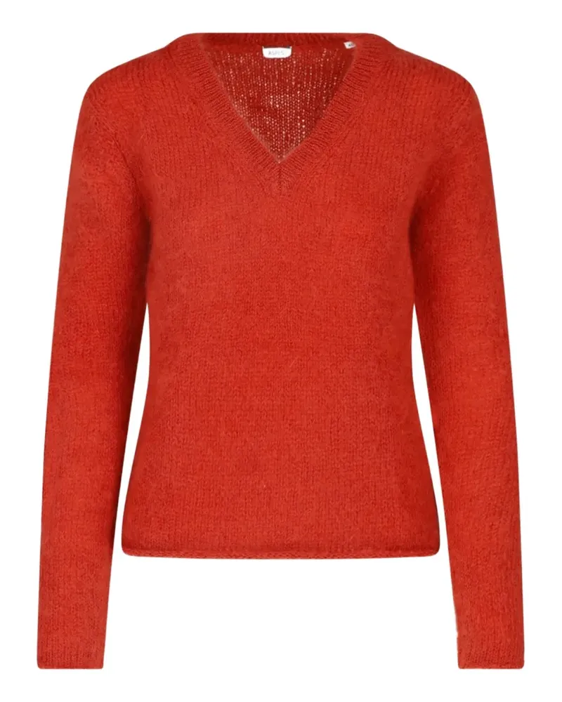 ASPESI V-neck sweater - Rot Rot