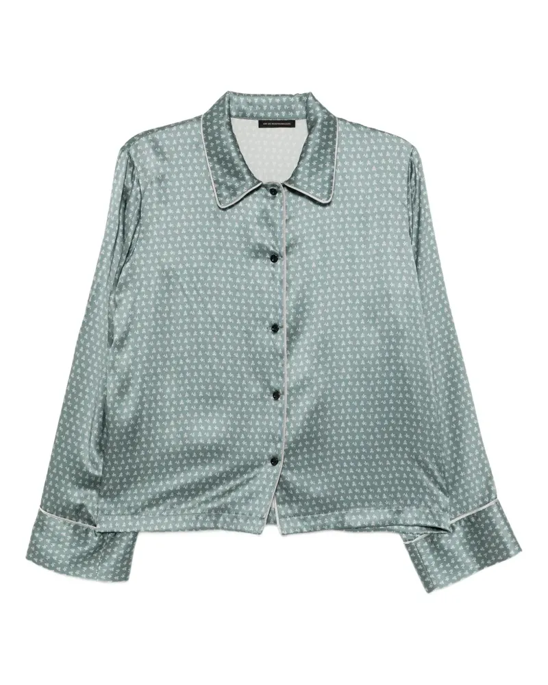 Kiki De Montparnasse Moi Pyjama-Oberteil - Grün Grün