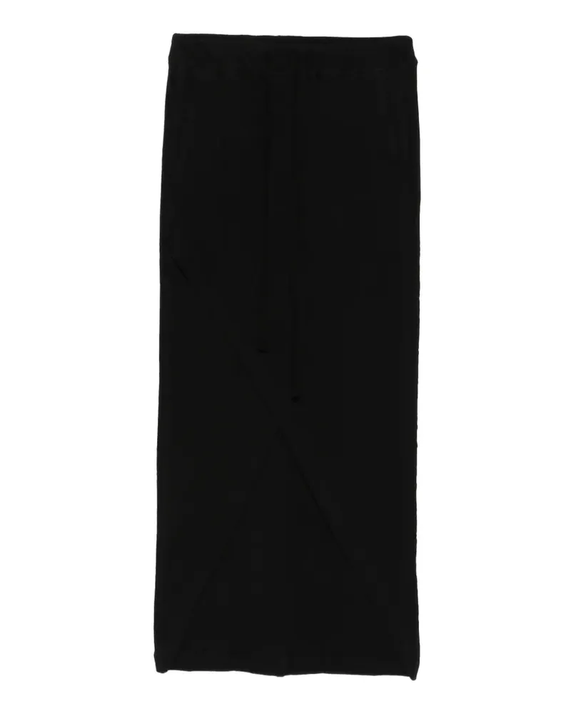 THOM KROM drawstring midi skirt - Schwarz Schwarz