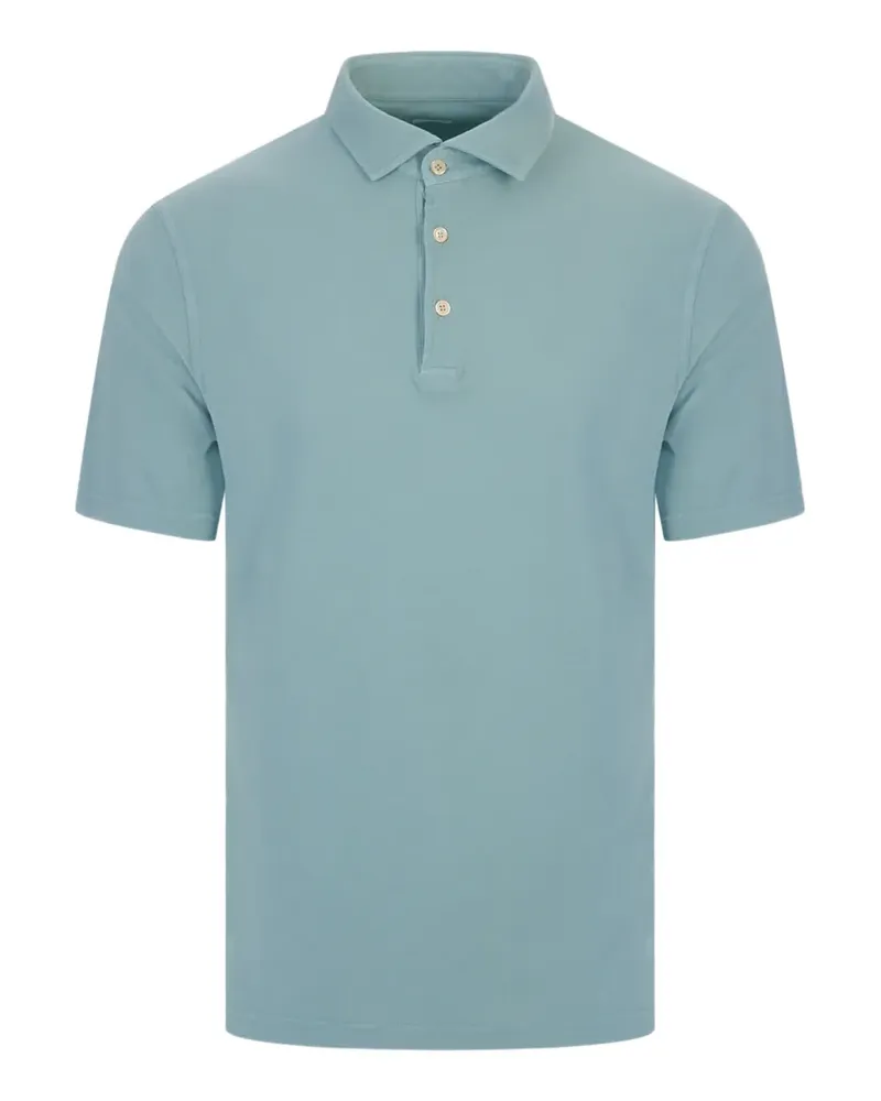 Fedeli short-sleeve polo shirt - Blau Blau