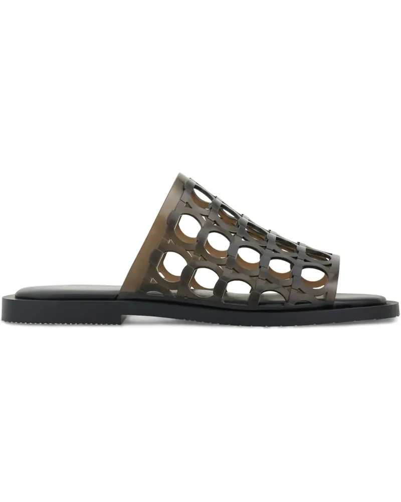 Ferragamo Gancini Sandalen - Schwarz Schwarz