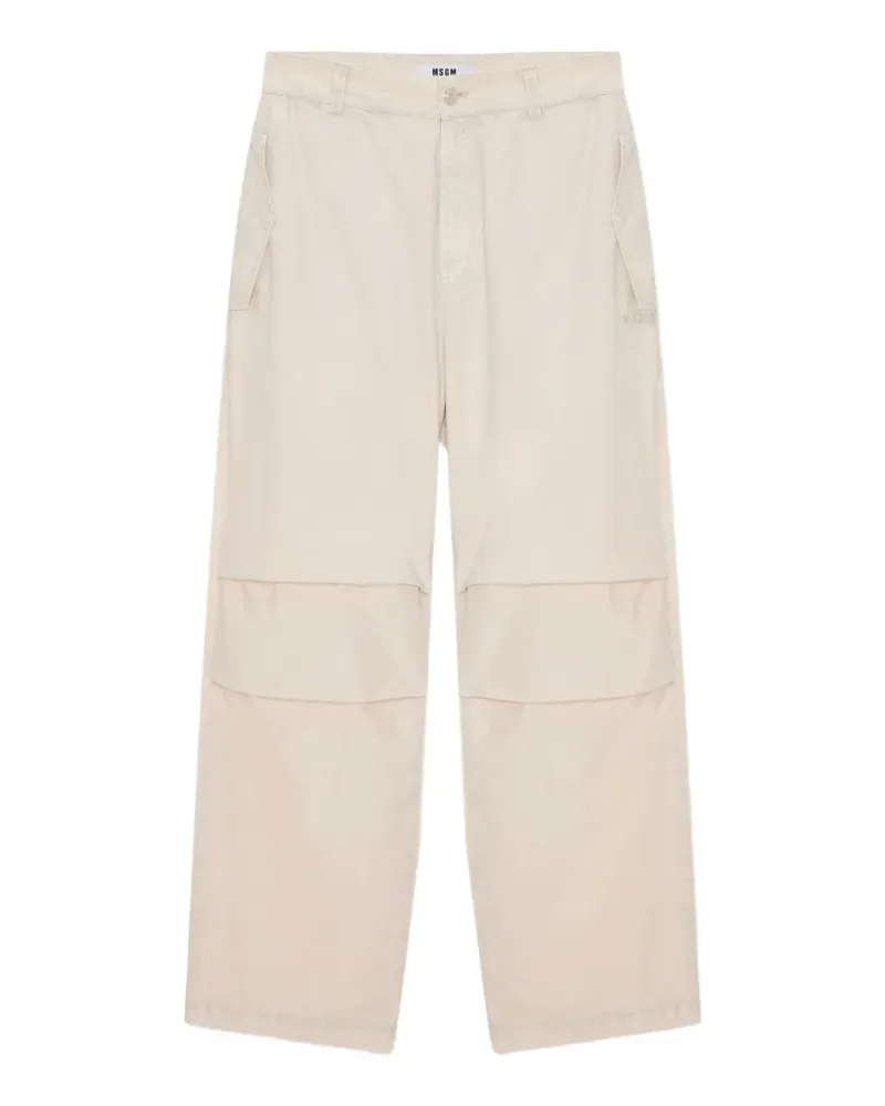 MSGM Hose mit eingefassten Taschen - Nude Nude