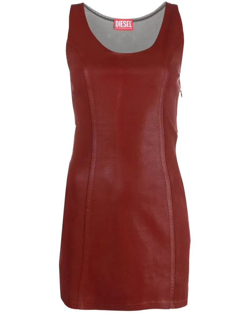 Diesel Klassisches Minikleid - Rot Rot