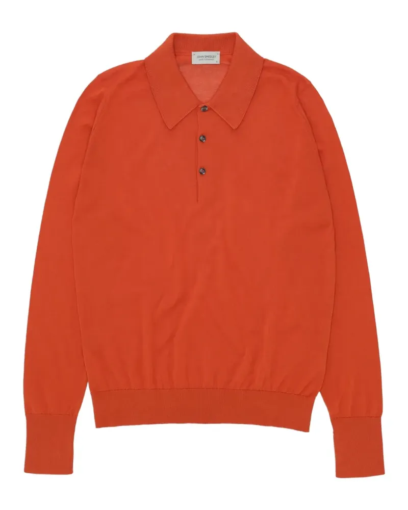 Fortela Finchley Poloshirt aus Baumwollstrick - Orange Orange