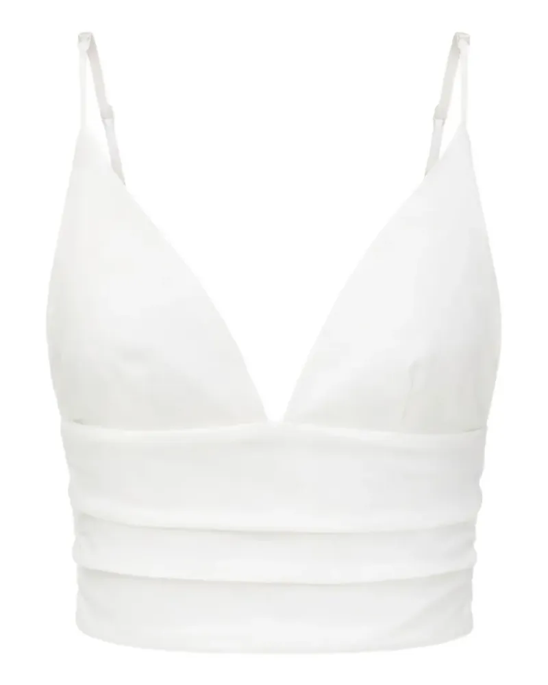 Pinko cropped top - Weiß Weiß