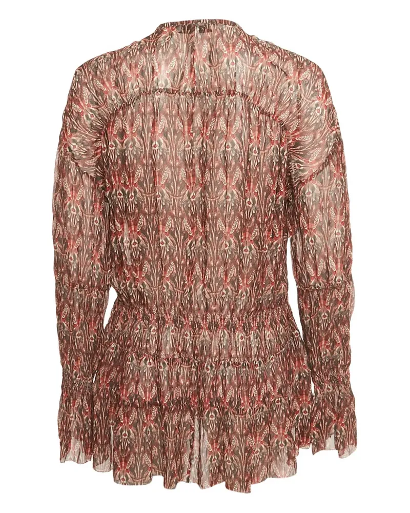 IRO printed blouse - Rot Rot