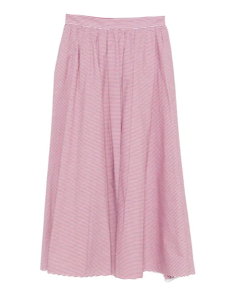 Manuel Ritz striped midi skirt - Rosa Rosa