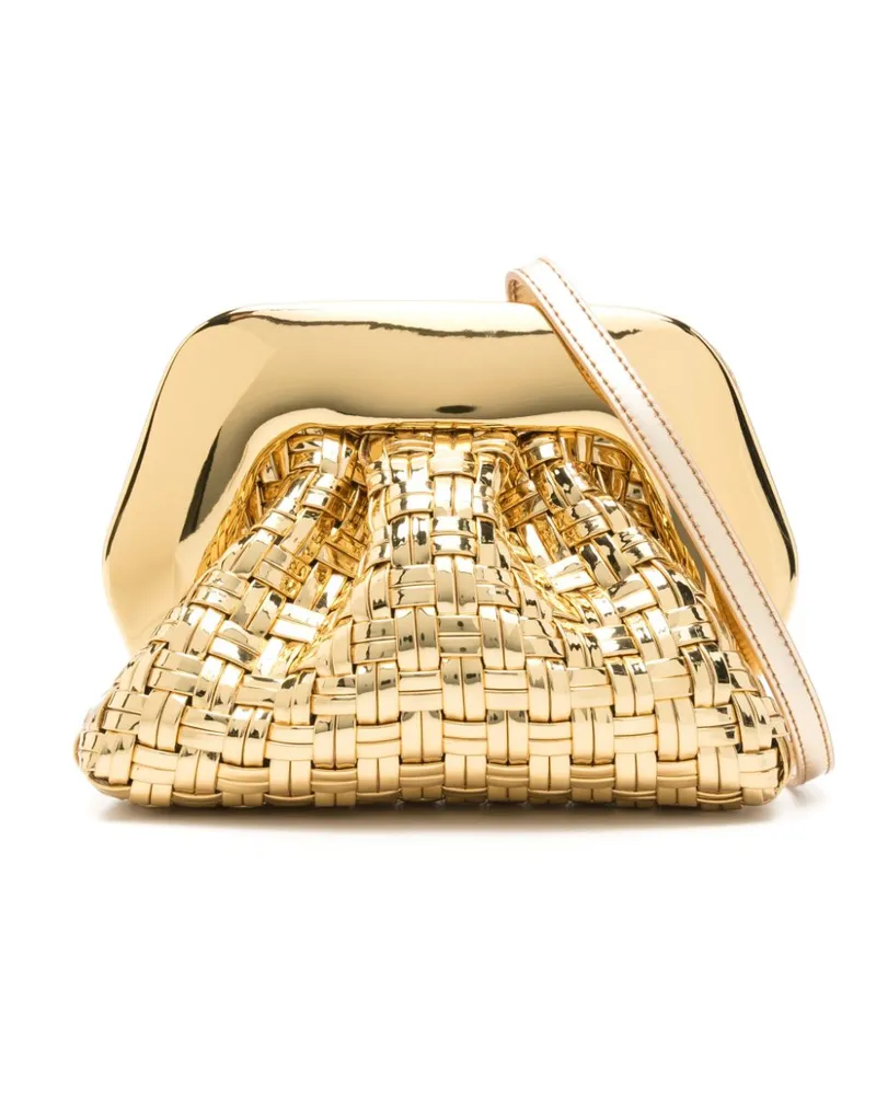 THEMOIRÈ Mirror Effect Clutch - Gold Gold