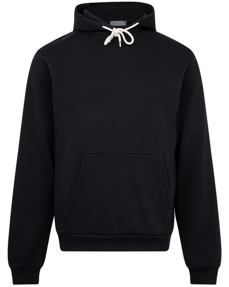 John Elliott + Co Beach Hoodie mit Kordelzug Schwarz