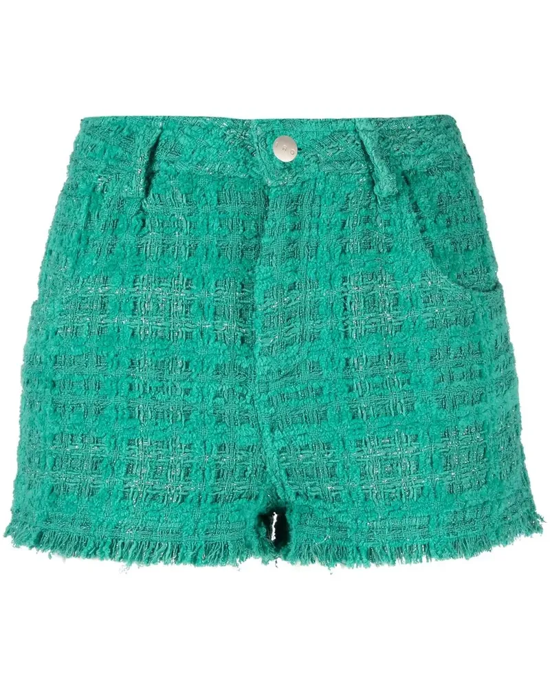 IRO Esta Tweed-Shorts - Grün Grün
