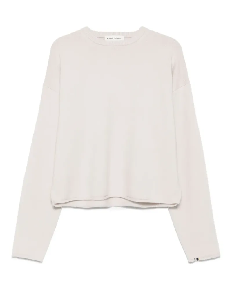 extreme cashmere Pullover mit rundem Ausschnitt - Nude Nude