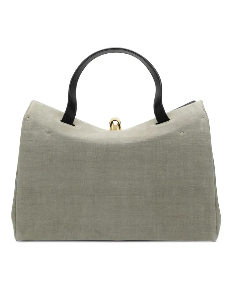 Jacquemus The Valérie folded bag - Nude Nude