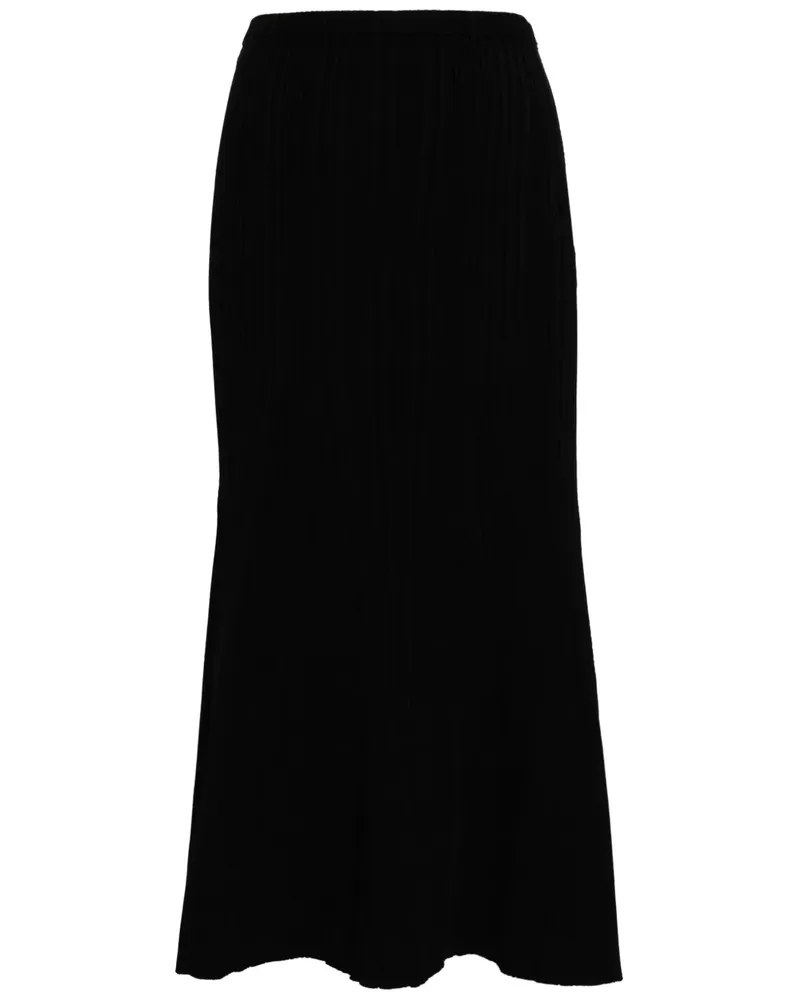 Self-Portrait Gerippter Rock - Schwarz Schwarz