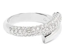 Dextera Ring mit Kristallen - Silber