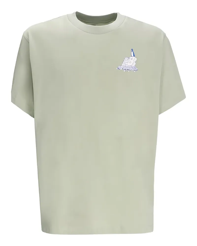 New Balance T-Shirt mit grafischem Print - Nude Nude