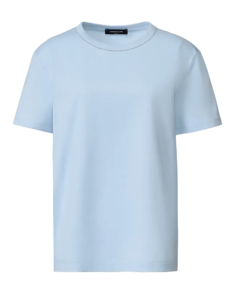 Fabiana Filippi Klassisches T-Shirt - Blau Blau