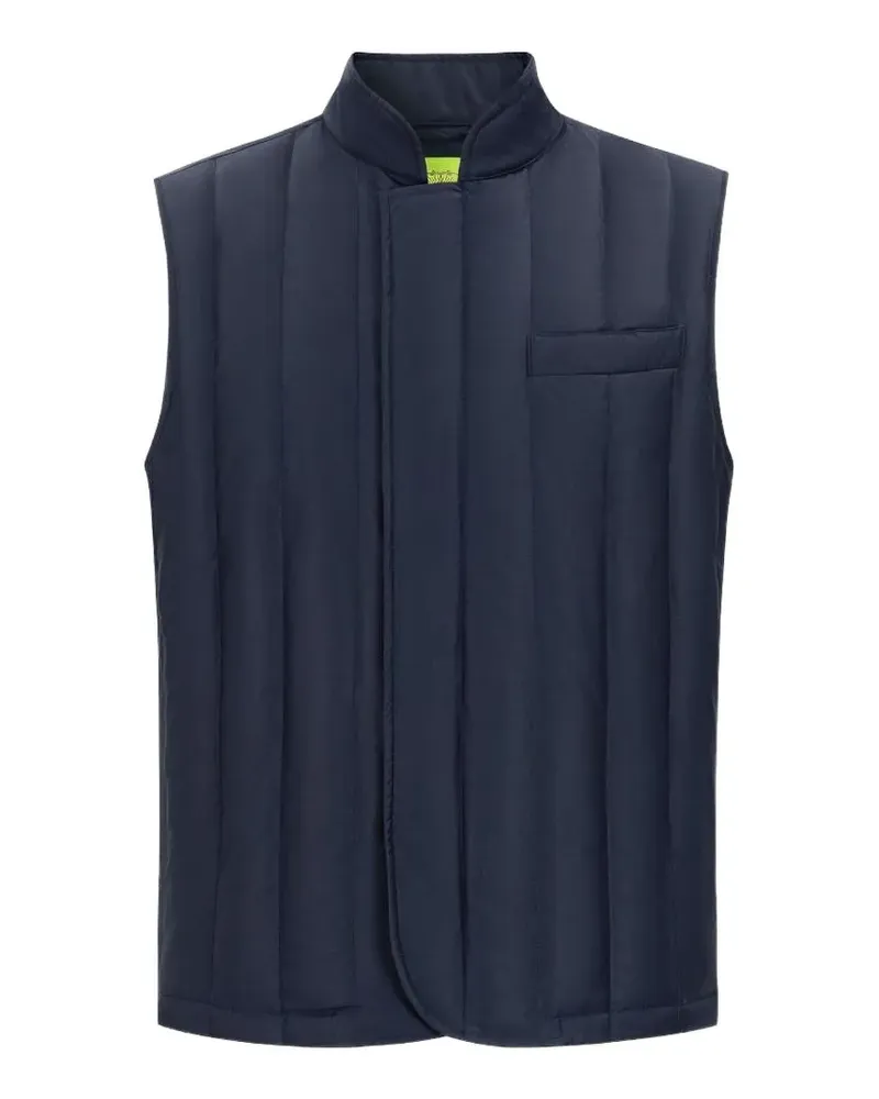 Shanghai Tang quilted vest - Blau Blau