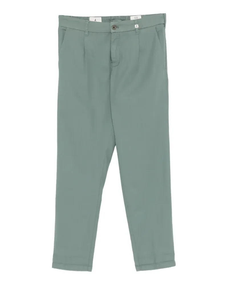 MYTHS Plissierte Hose - Grün Grün