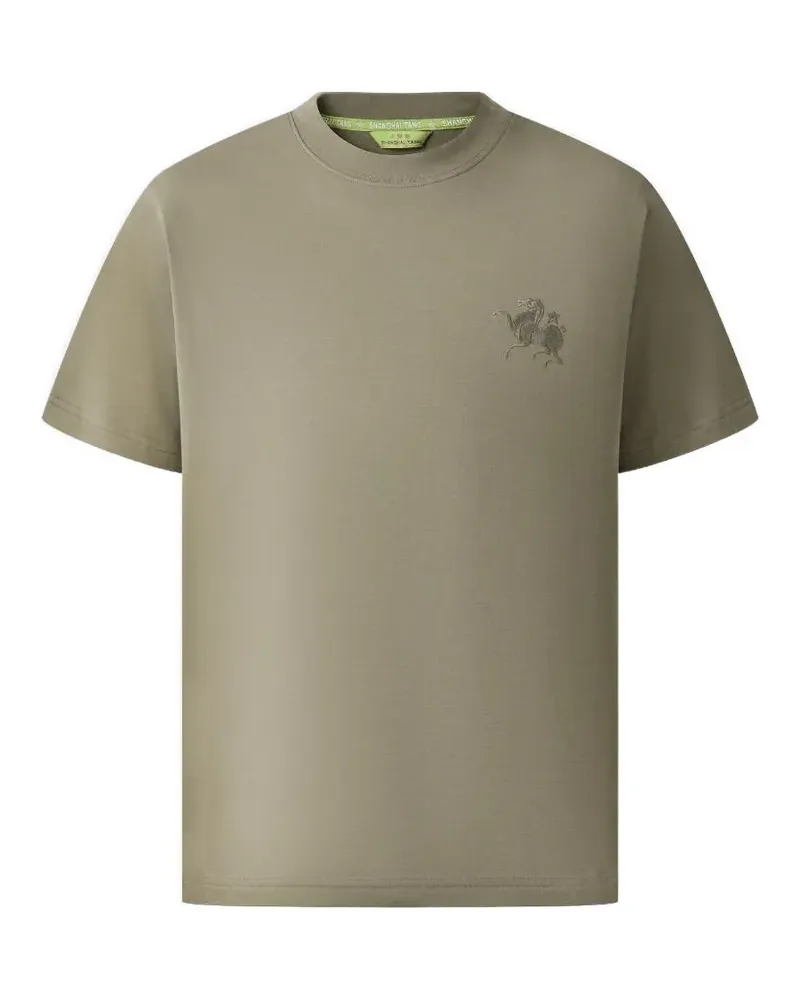 Shanghai Tang Tang Horse cotton T-shirt - Grün Grün