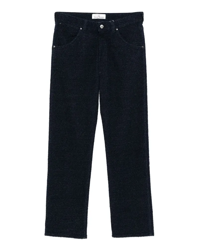 Vivienne Westwood Hose im Five-Pocket-Design - Blau Blau
