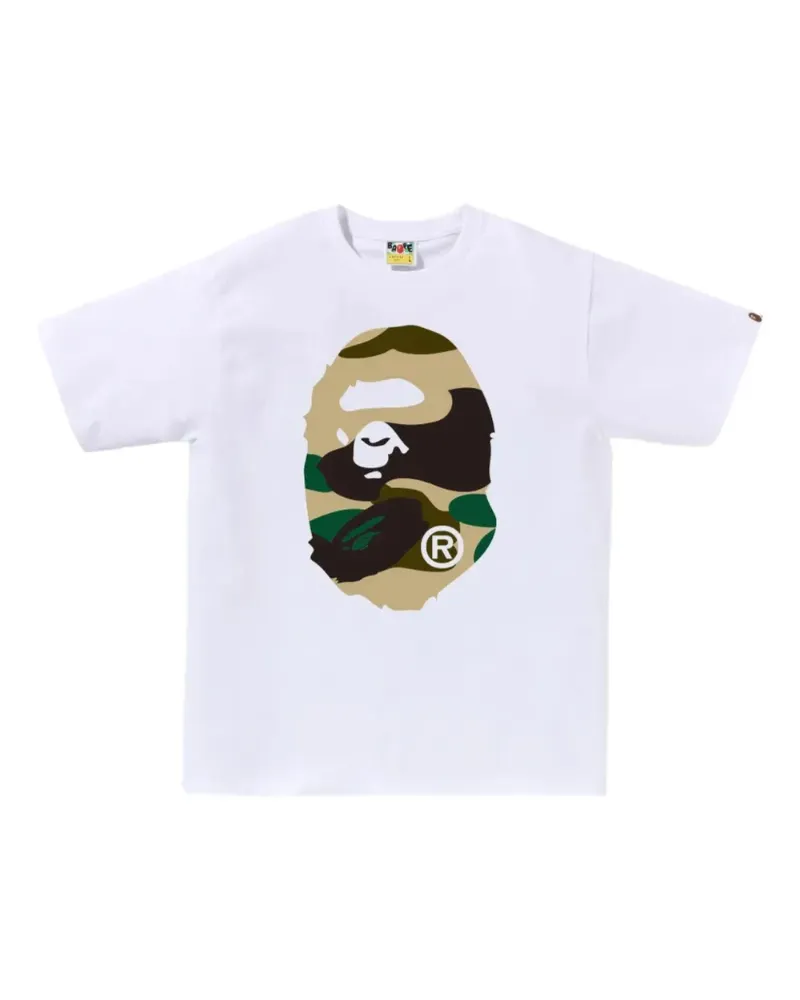 BAPE 1st Camo' T-Shirt - Weiß Weiß