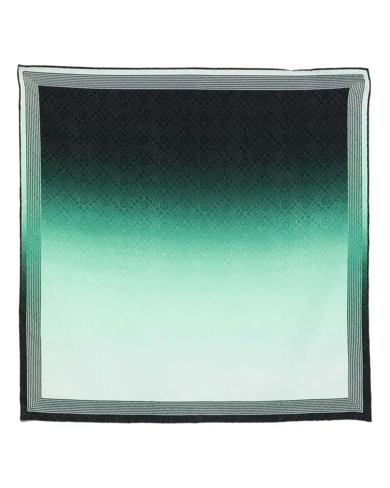 Casablanca Paris Schal mit Ombré-Muster - Grün Grün