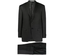 Karierter Anzug - Grau