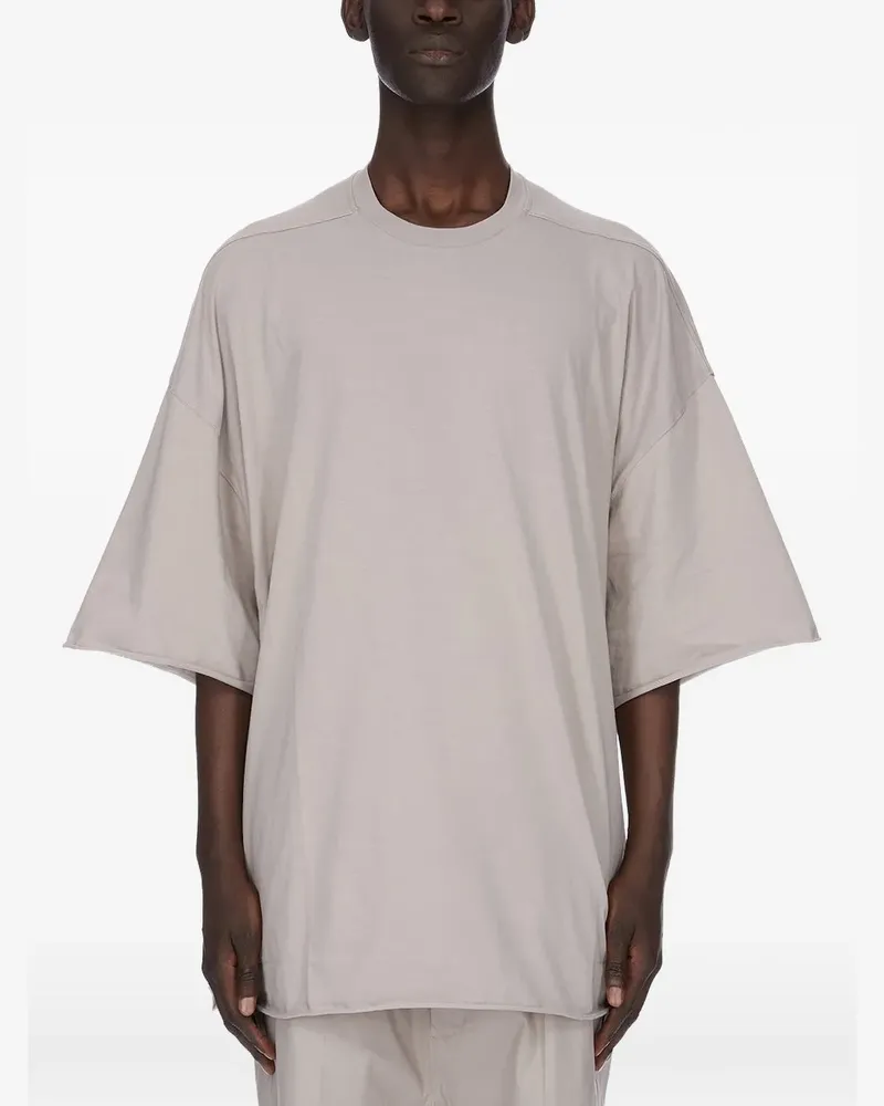 Rick Owens T-Shirt mit Rundhalsausschnitt - Grau Grau