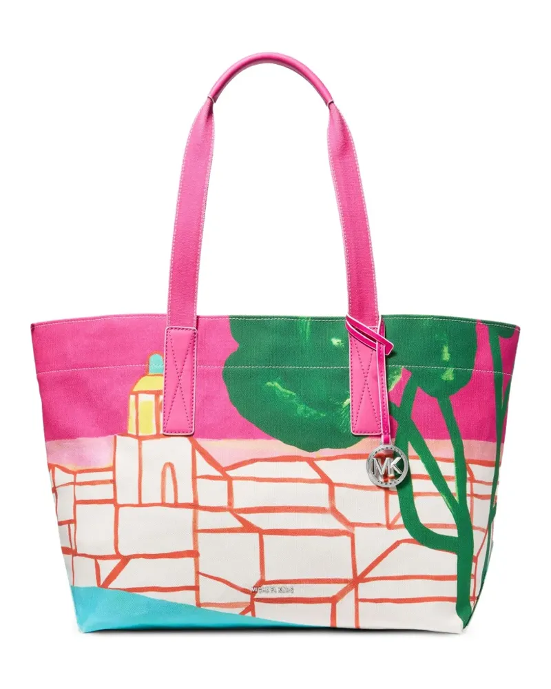 Michael Kors Handtasche mit grafischem Print - Rosa Rosa