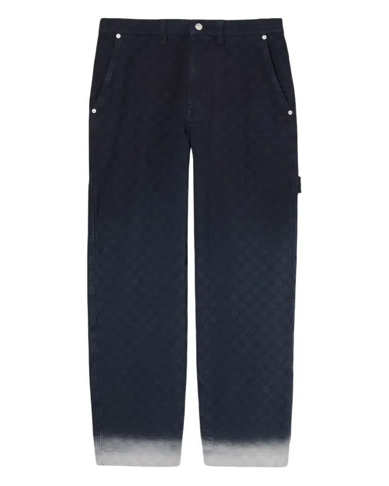 Gucci Hose mit GG-Monogramm - Blau Blau