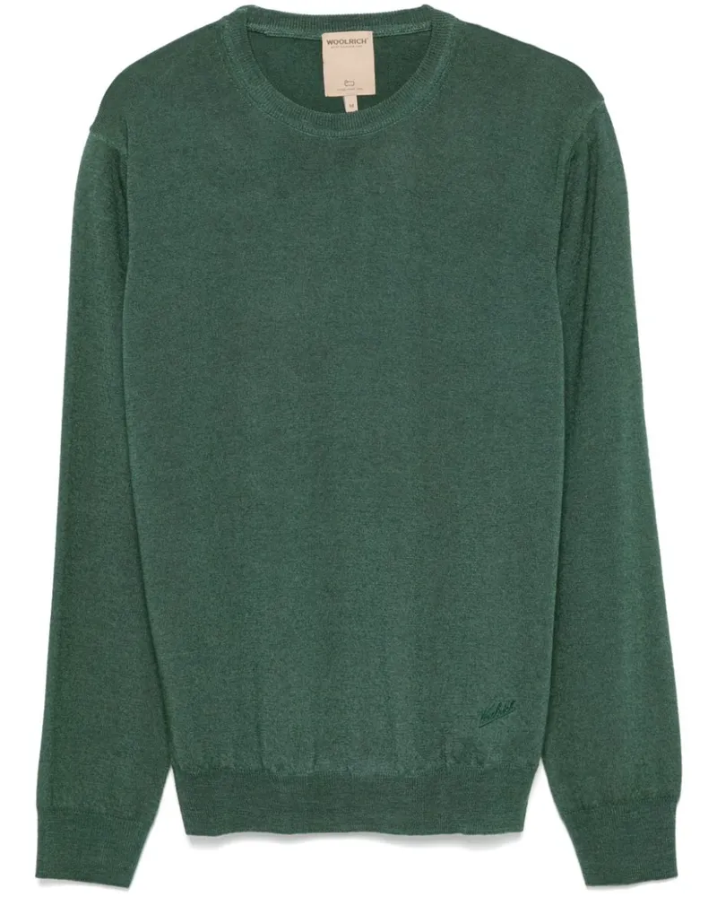 Woolrich Klassischer Pullover - Grün Grün