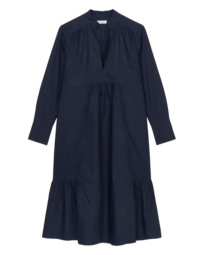 Marc O'Polo Gerafftes Kleid - Blau Blau