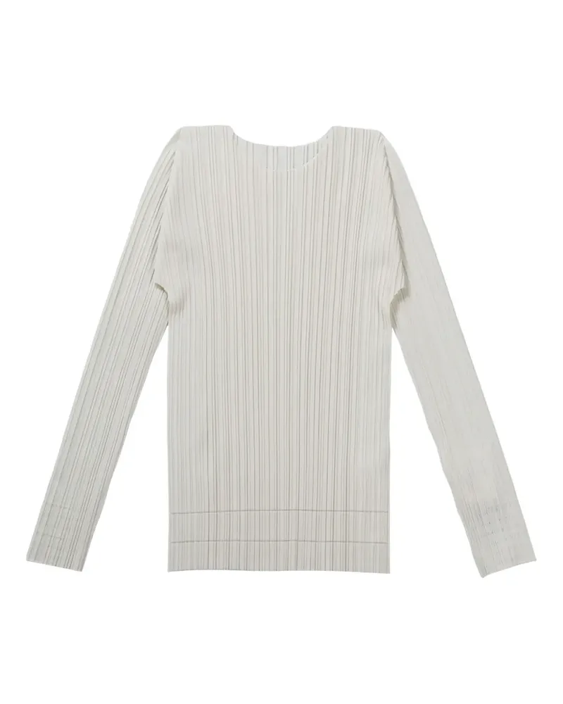 Issey Miyake Soft Pleats blouse - Nude Nude