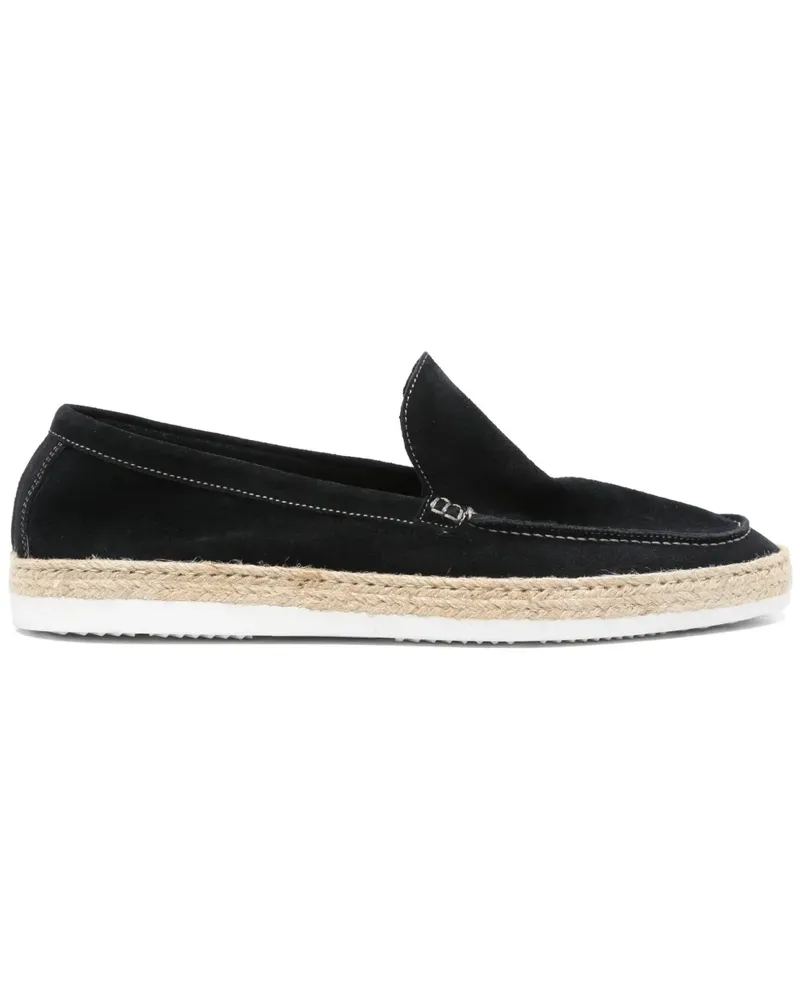 Corneliani Espadrilles aus Wildleder - Blau Blau