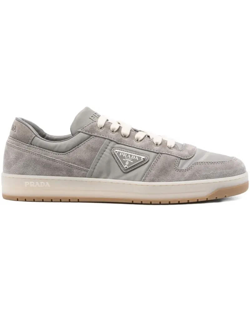 Prada Downtown Sneakers aus Wildleder - Grau Grau