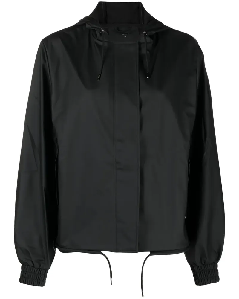 RAINS Regenjacke mit Kapuze - Schwarz Schwarz